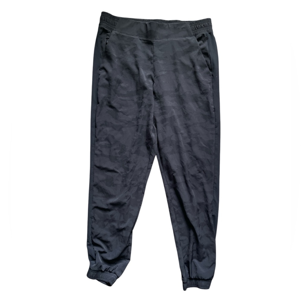 Athleta Brooklyn Lined Camo Jogger Pants size 12 EUC - Picture 2 of 4